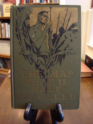Item #41280 MAP (THE) THAT IS HALF UNROLLED;. E. Alexander Powell