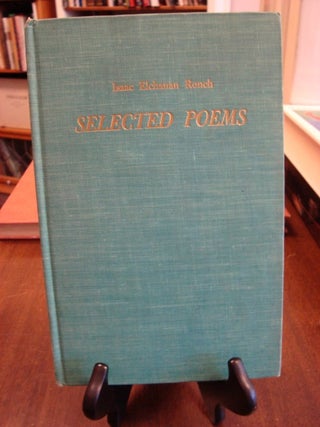 Item #41307 SELECTED POEMS;. Isaac Elchanan Ronch