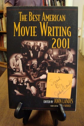 Item #41432 BEST AMERICAN MOVIE WRITING 2001;. John Landis