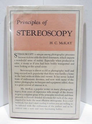 Item #43975 PRINCIPLES PF STEREOSCOPY;. Herbert C. McKay
