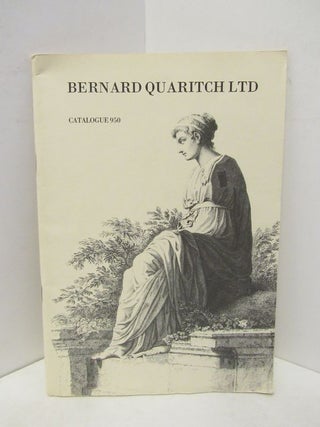 Item #45501 BERNARD QUARITCH LTD CATALOGUE 950;. Bernard Quaritch