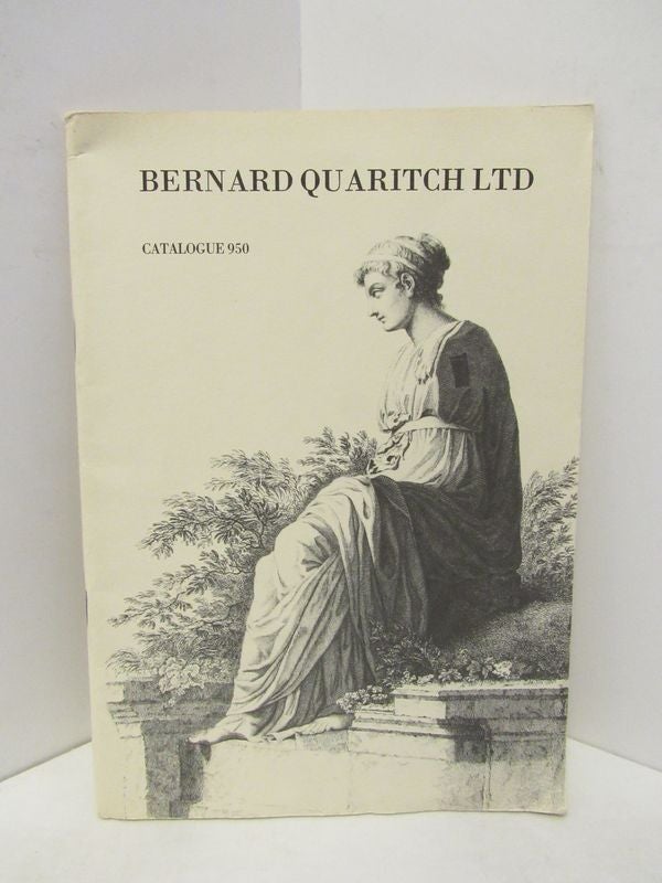 Item #45501 BERNARD QUARITCH LTD CATALOGUE 950;. Bernard Quaritch.
