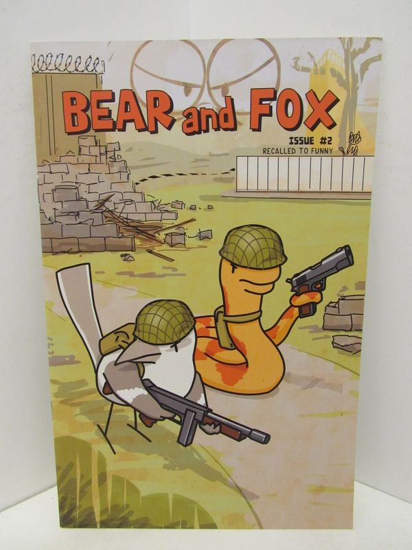 Item #46700 BEAR AND FOX #2;. Unknown.