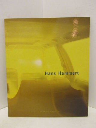 Item #46724 HANS HEMMERT;. Hans Memmert