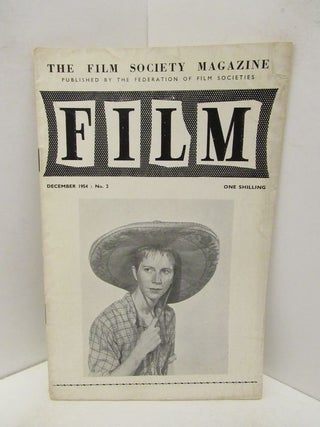 Item #46782 FILM (THE) SOCIETY MAGAZINE DECEMBER 1954: NO.2