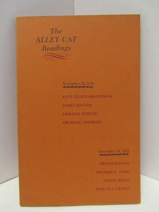 Item #47191 ALLEY CAT READINGS;. Marcus J. And Andrews Grapes, Michael