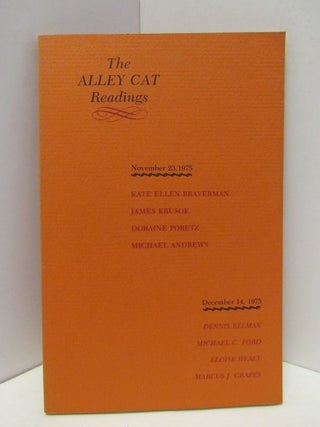 Item #47192 ALLEY CAT READINGS;. Marcus J. And Andrews Grapes, Michael