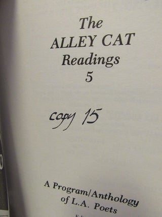 THE ALLEY CAT READINGS 5;