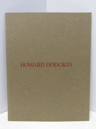 Item #47274 HOWARD HODGKIN;. Howard Hodgkin
