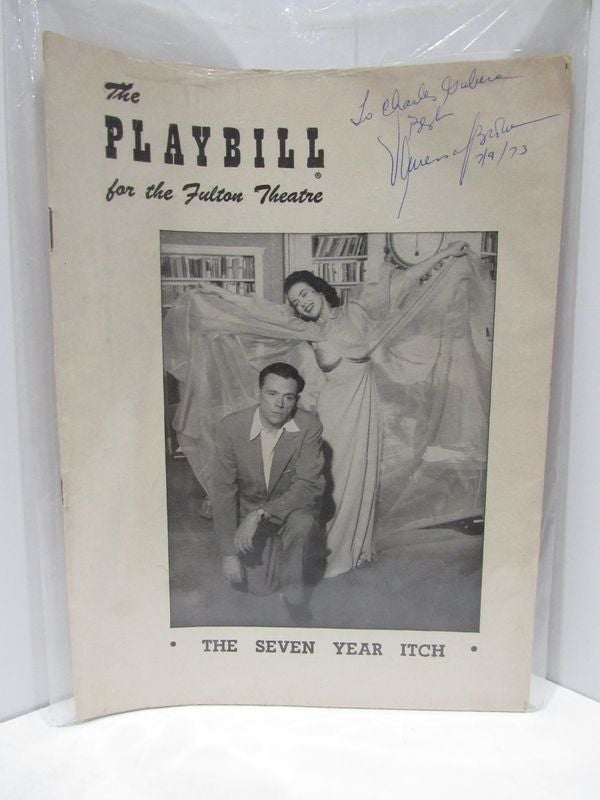 Item #47778 PLAYBILL (THE) FOR THE FULTON THEATRE: THE SEVEN YEAR ITCH;.