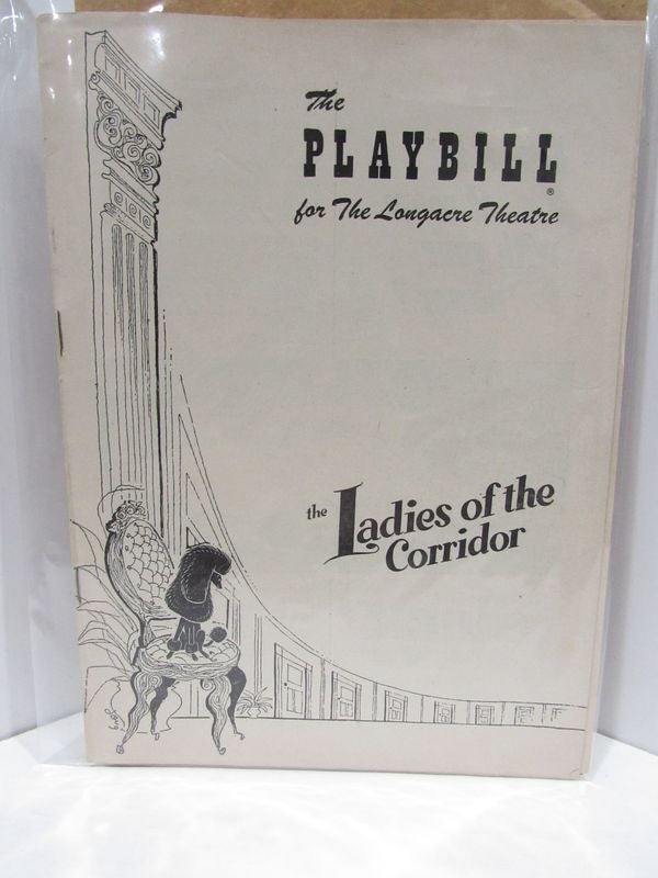 Item #47811 PLAYBILL (THE) FOR THE LONGACRE THEATRE;.