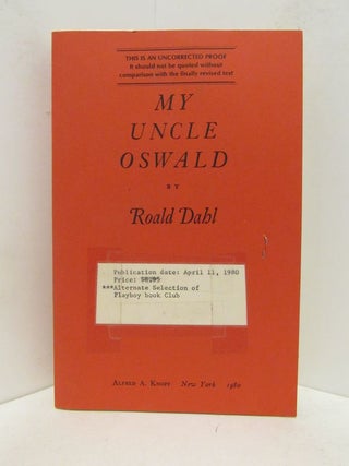 Item #48851 MY UNCLE OSWALD;. Roald Dahl