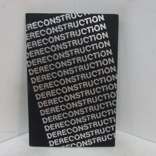 Item #49311 DERECONSTRUCTION;. Matthew Higgs, curator